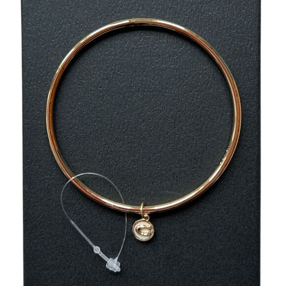 Coach Bangle Bracelet with "C" Charm NWOT - Picture 1 of 4